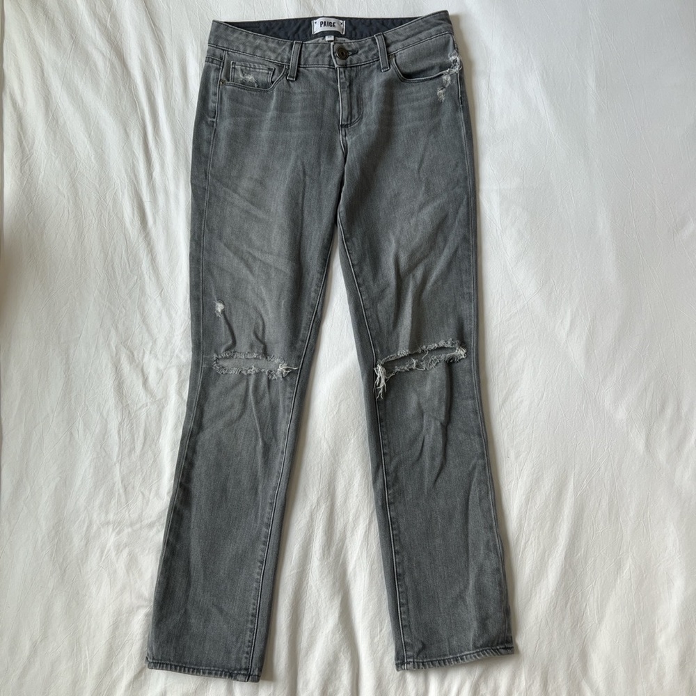 PAIGE denim | size 24 girlfriend jean